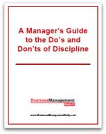 Do's and Don'ts of Discipline