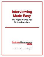 Interviewing Made Easy